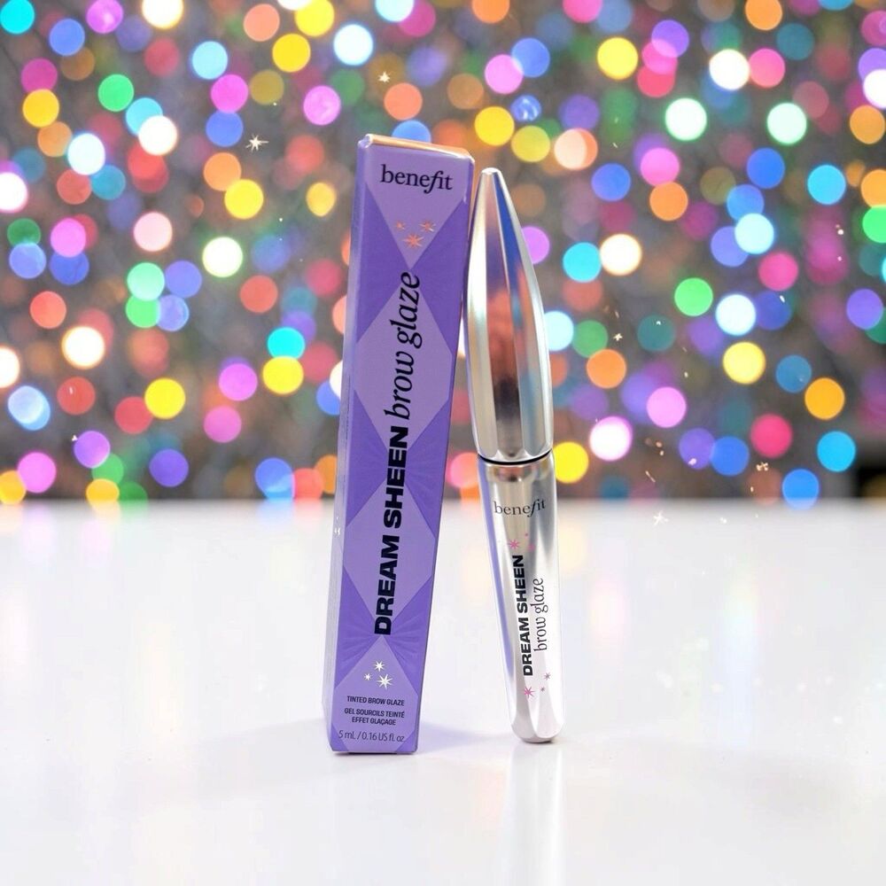 BENEFIT COSMETICS Dream Sheen Brow Glaze in Light Full Size 5 ml 0.16 FL OZ NIB